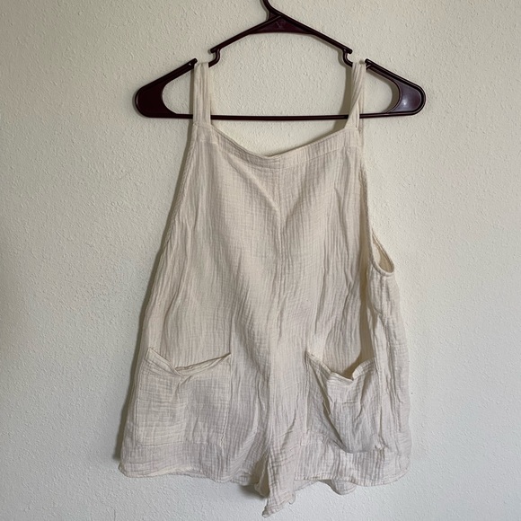 Pants & Jumpsuits Target Linen Overalls Poshmark